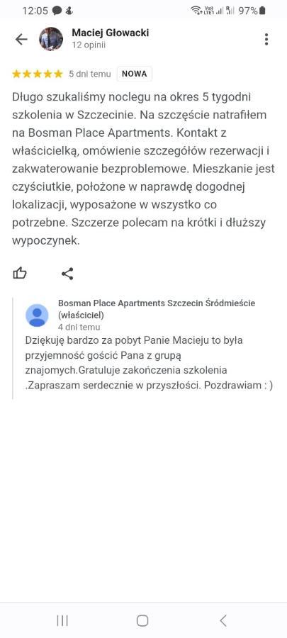 Bosman Place Szczecin Śródmieście Exterior foto
